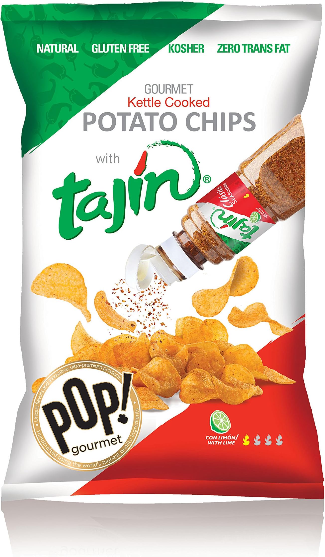Tajin Potato Chips, by POP Gourmet, 8oz