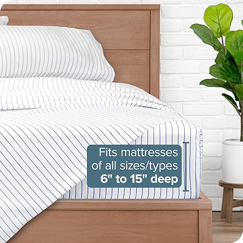 Miniatura 114 de Bare Home Juego de sábanas de tamaño individual XL, tamaño de dormitorio universitario, sábanas de microfibra ultrasuave de 1800 hilos, bolsillos 22