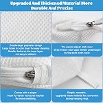 Hat Cleaner Cage for Baseball Caps, Washing Machine or Dishwasher - Ball Cap Frame for Flat & Curved Hats - 1-Pack White