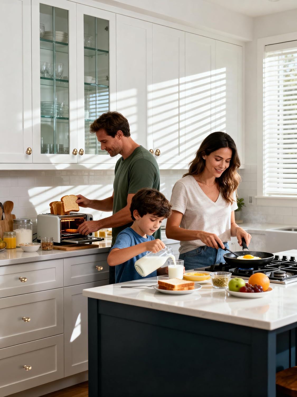 30 Pack Cabinet Knobs, Champagne Bronze Kitchen Cabinet Hardware for Drawers, Oval Dresser & Cupboard Knobs, Solid Zinc Alloy Single Hole Pulls(29mm)