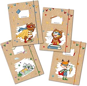 Papierdrachen 8 High-quality Cardboard File Folders For Children - View #13
