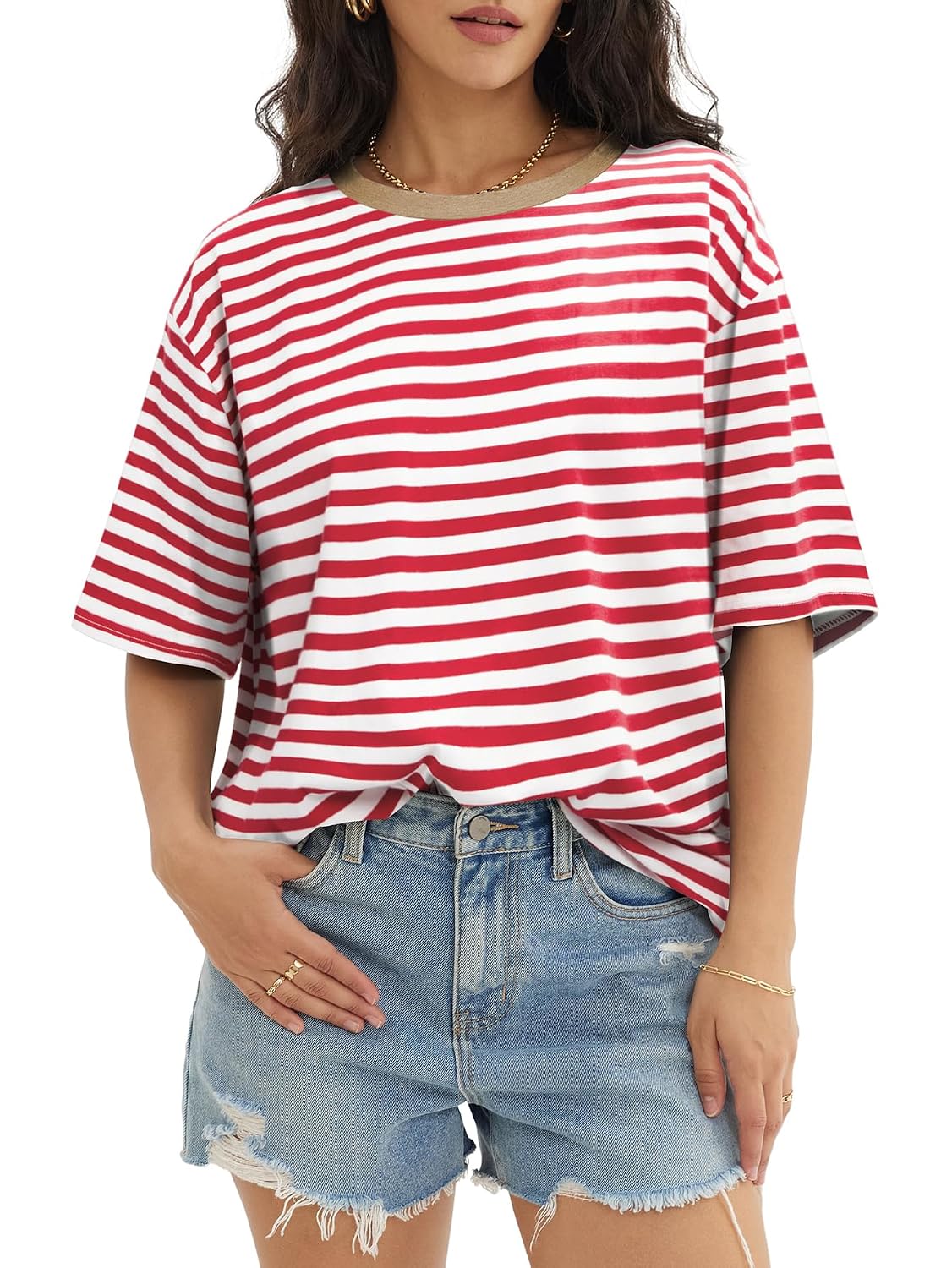 ATHMILE Womens Oversized T Shirts Casual Tee Workout Tops Gym Clothes Summer Loose Fit Short Sleeve Graphics Basic Y2K 2026 - Review, Price and Buying Guide