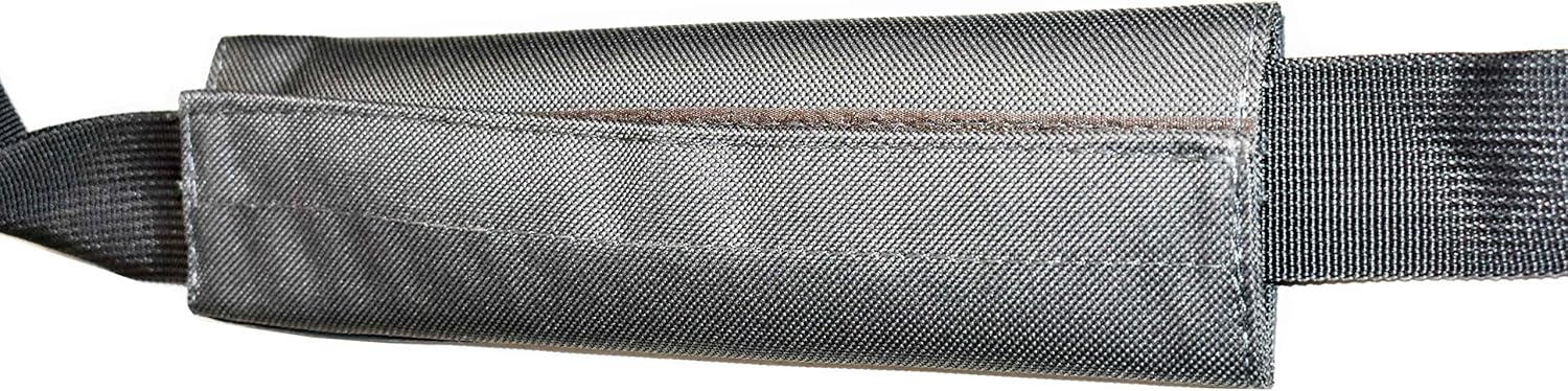 TRINITY Gray Molle Shoulder Sling ScabbardTactical case Hunting Storage Soft Range molle Holster Bag Shoulder Military Security atv Horse Motorcycle Truck Quad Carry Padded Bag 34 inches.