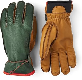 Alpine Pro Wakayama 5-Finger Gloves Men - leather with lining Winter Autumn-Winter