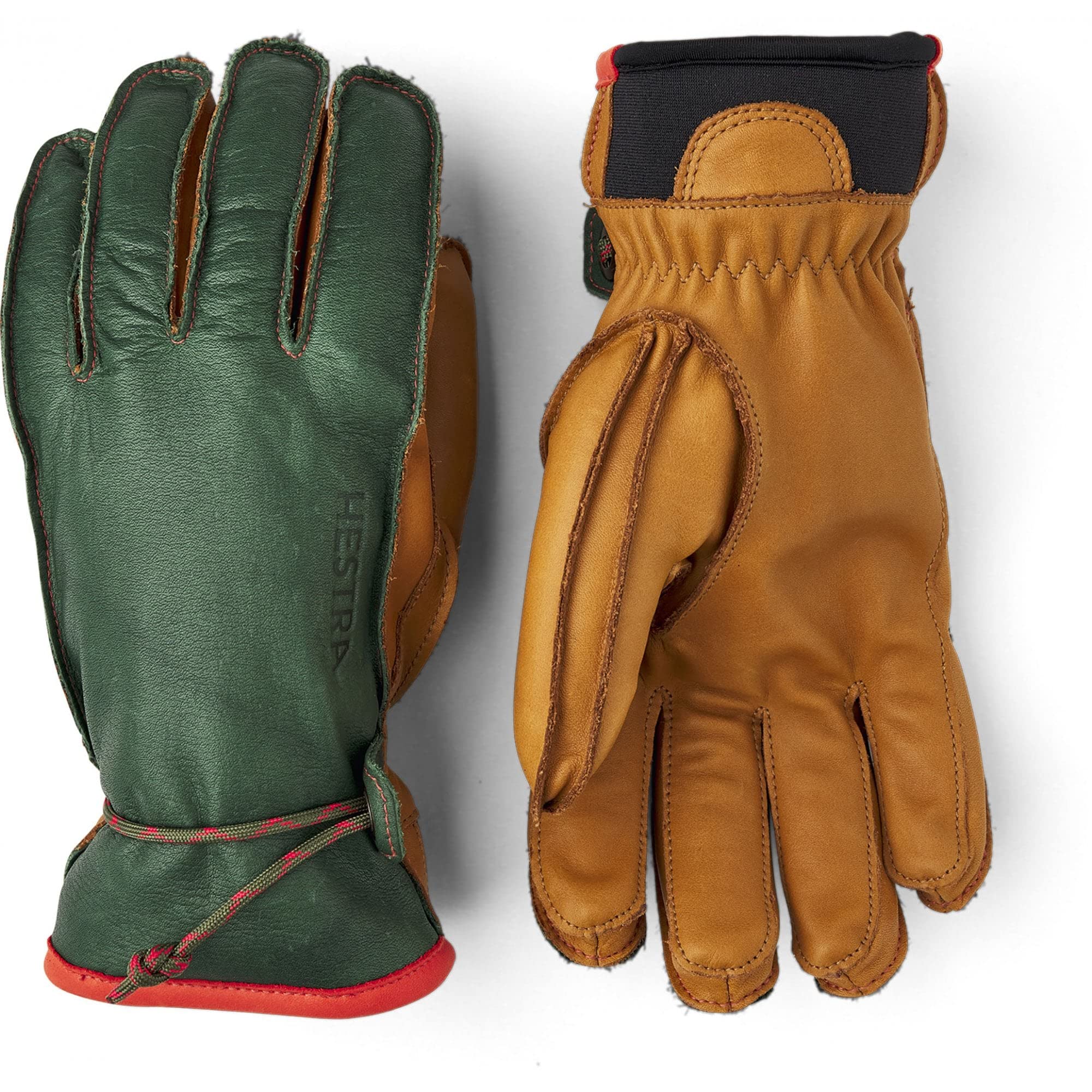 Hestra Alpine Pro Wakayama 5-Finger Handschuhe Fingerhandschuhe Lederhandschuhe Herren - mit Futter Winter Herbst-Winter