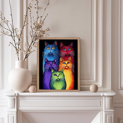 Vista 77 de Poster Master Póster de alpaca – Impresión de alpacas en pastizales – Arte de fotografía – Regalo para hombres, mujeres y amantes de los animales