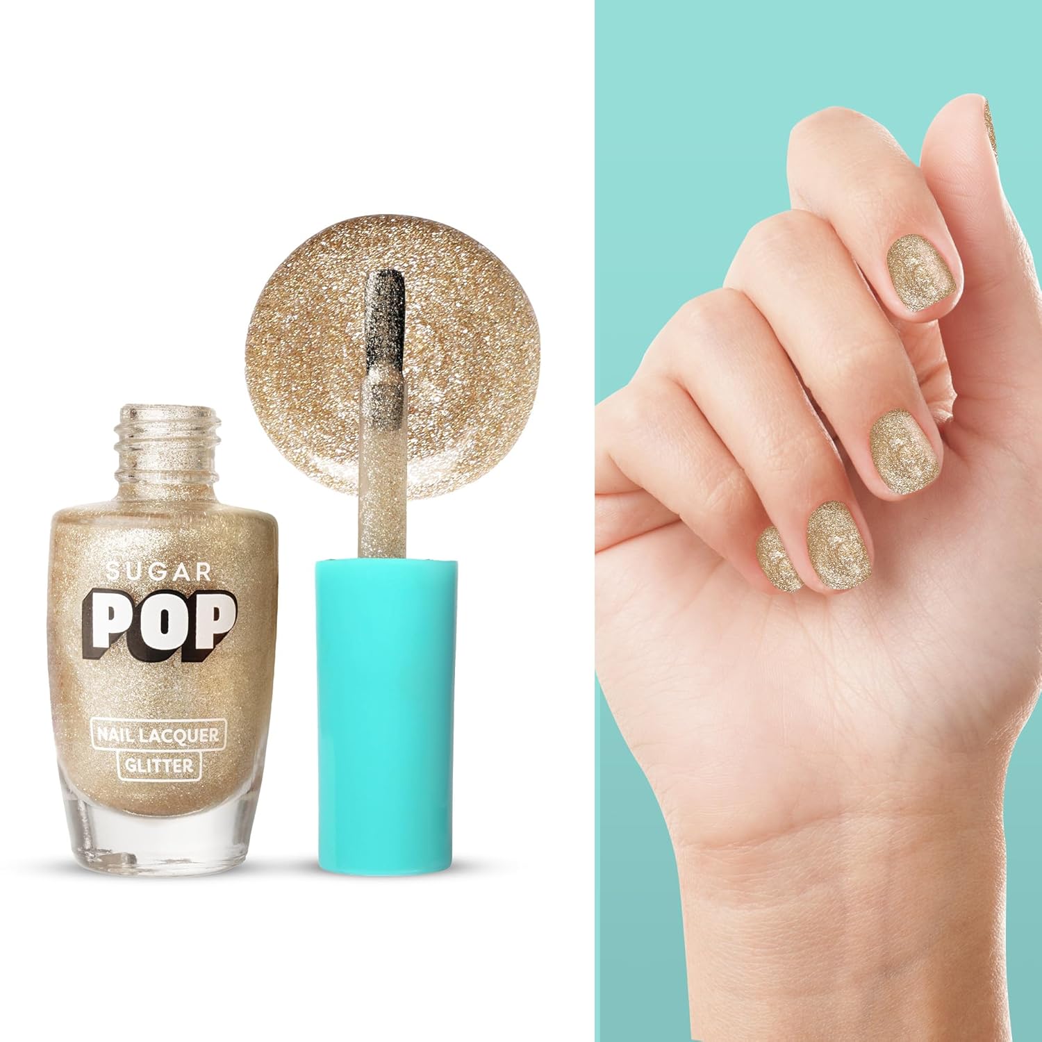 Sparkling Glitter Nail Lacquer - Option 2 by SUGAR POP