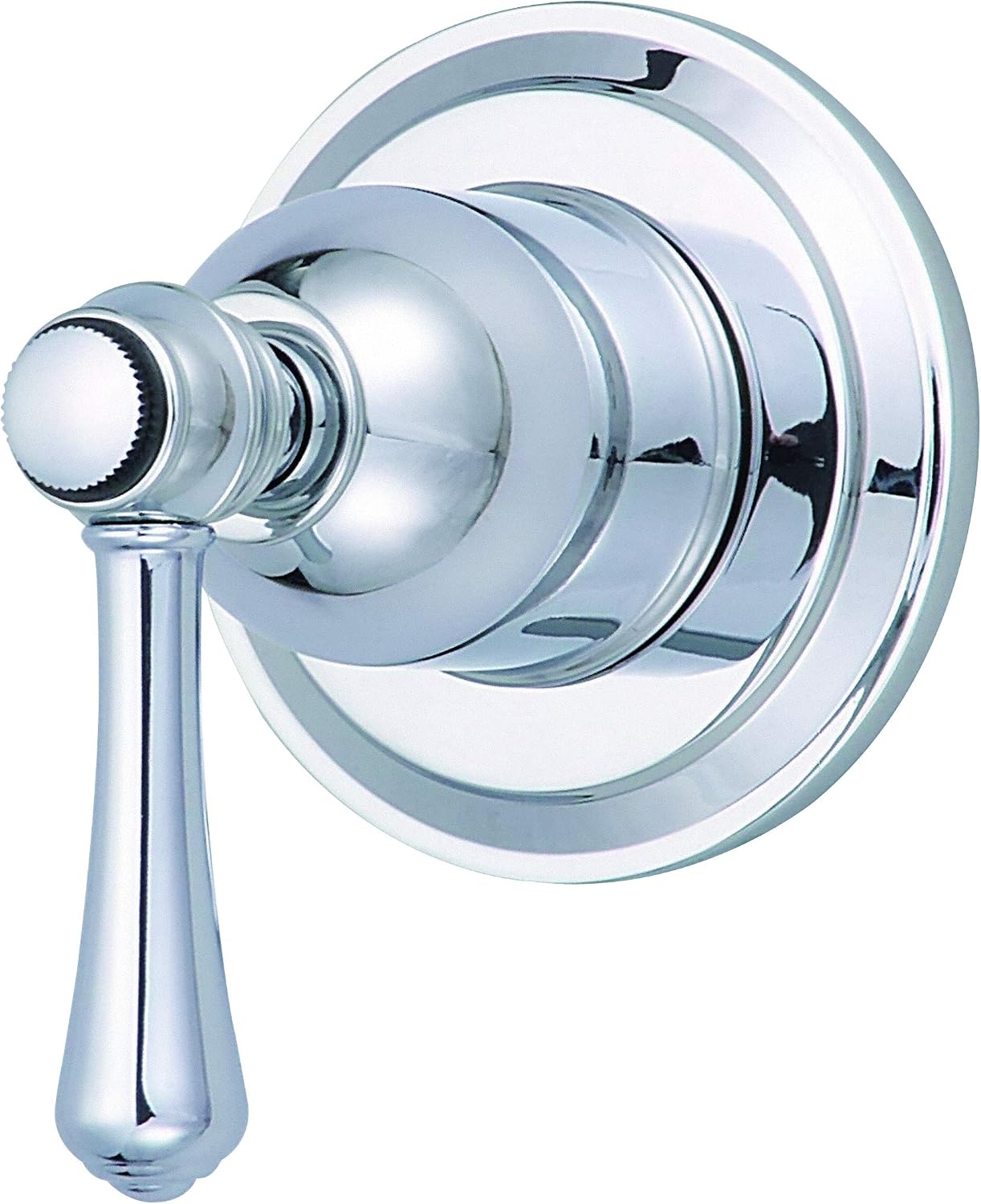 Danze D560957T Opulence Single Handle Trim Kit for 3/4-Inch Volume Control/Shut-Off Valve or 3-Port/4-Port Shower Diverter, Valve Not Included, Chrome