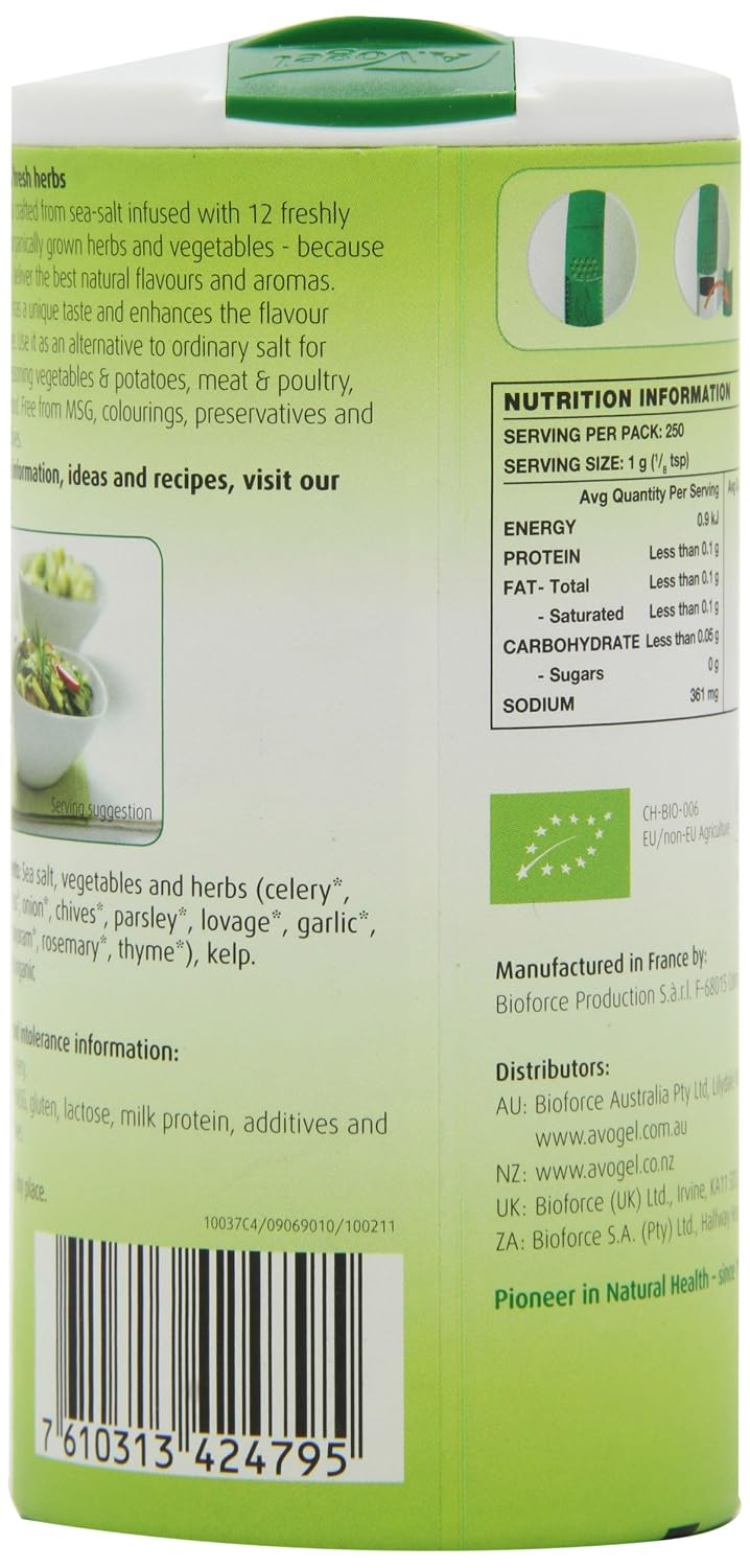 Bioforce Herbamare Herb Salt 250 g (Pack of 3)