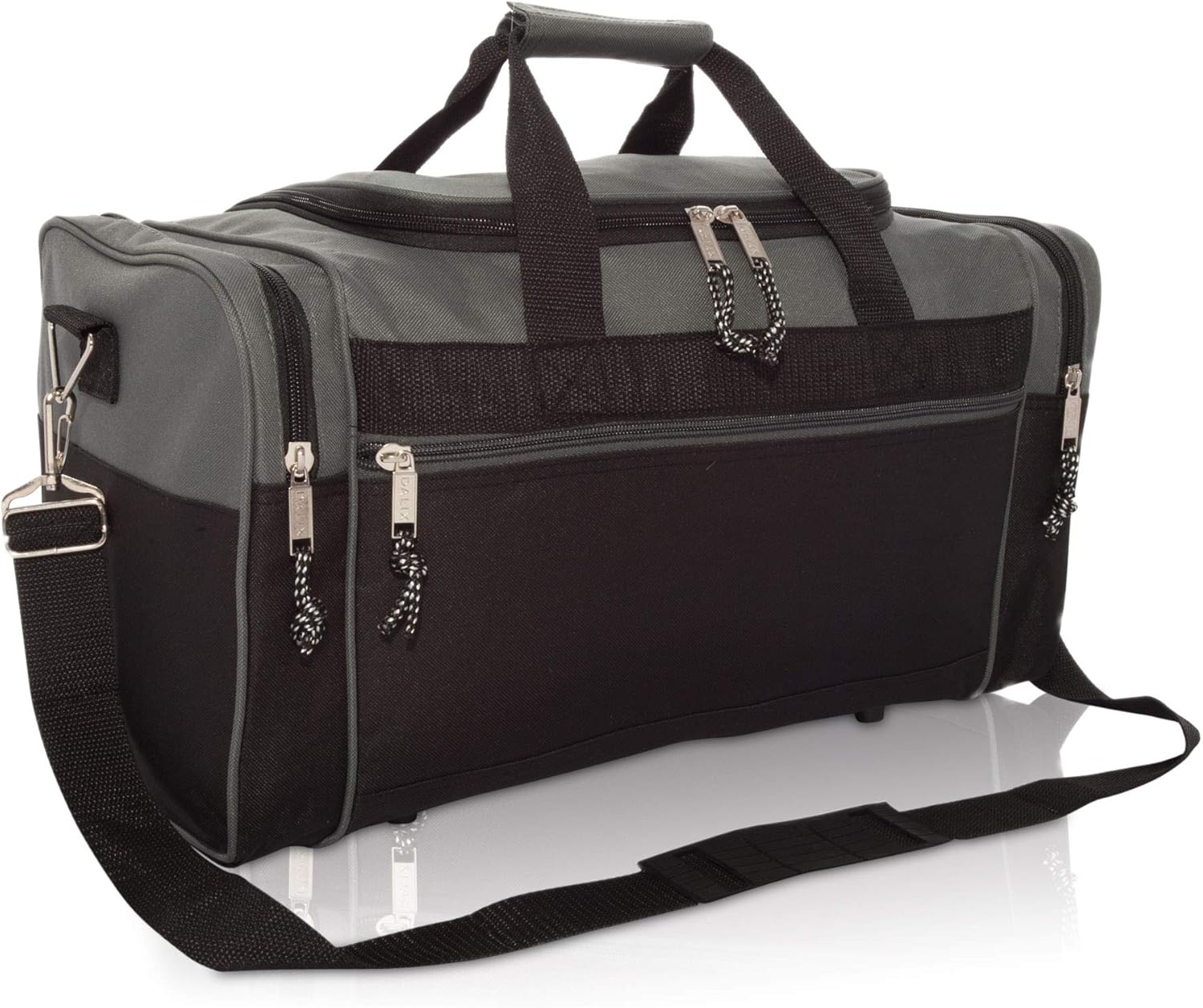 DALIX 21" Blank Sports Duffle Bag Gym Bag Travel Duffel