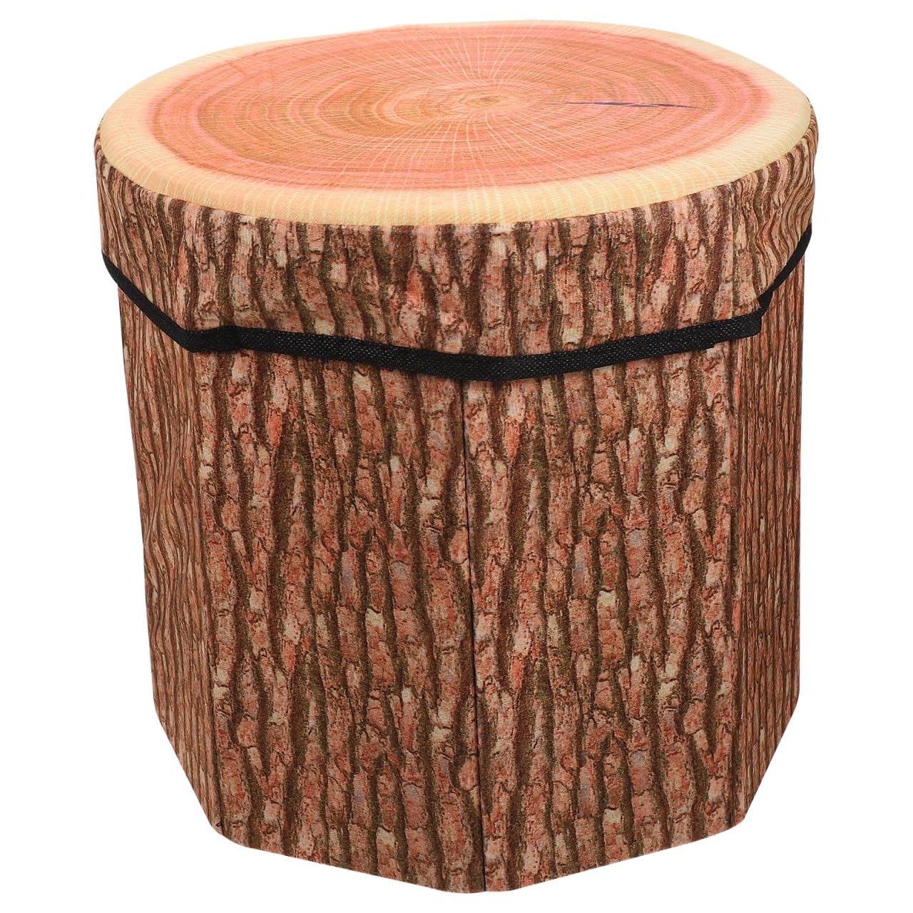 Tabouret pliant rond pour ranger vos affaires et gagner de la place dans le salon