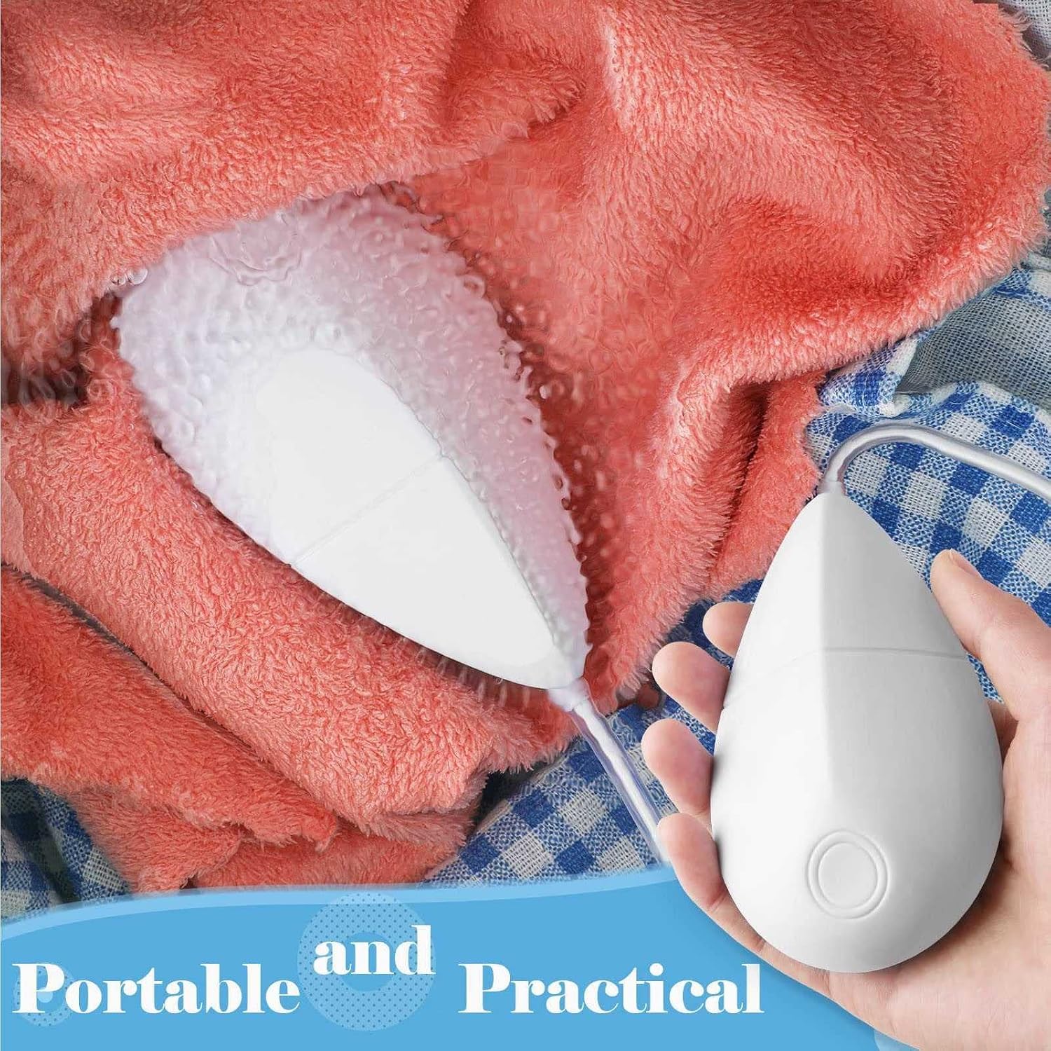 VENEZIANA Portable Mini Washing, Ultrasonic Mini Portable Washing Machine, Small USB Automatic Washer Small Ultrasonic Dishwasher for Fruit Clothes Travel