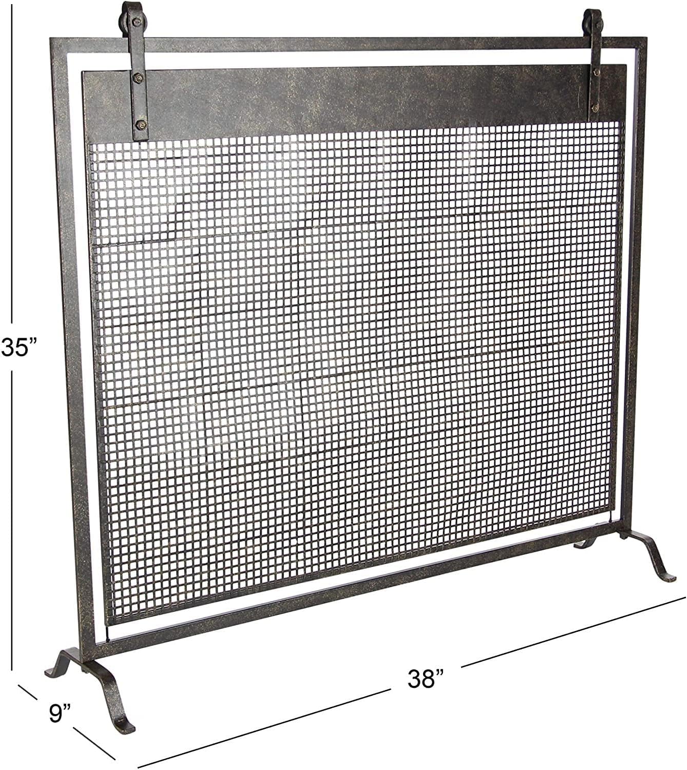 Fireplace Screens Deco Iron Mesh Fireplace Screen Fireplace Screen Flat Fireplace Screens Decorative Feito na China