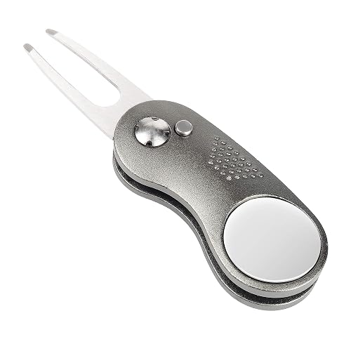 Mile High Life Golf Divot Repair Tool, All Metal Foldable
