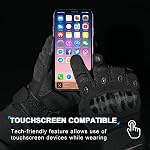 WTACTFUL Tactical Gloves for Men Touchscreen Motorbike Riding Work Gear Motorcycle Gloves