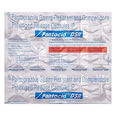 Pantocid Dsr Strip Of 15 Capsules Amazon In Health Personal Care