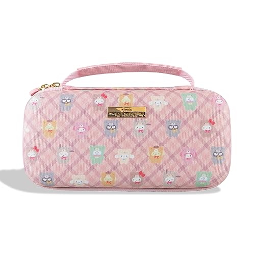 Sonix x Sanrio Carrying Case for Nintendo Switch, Protective Travel Case | Hello Kitty and Friends Latte Bears - Hello Kitty & Friends Latte Bears