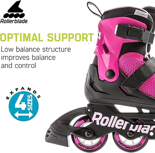 Miniatura 6 de Rollerblade Microblade Kids - Patines en línea ajustables para fitness
