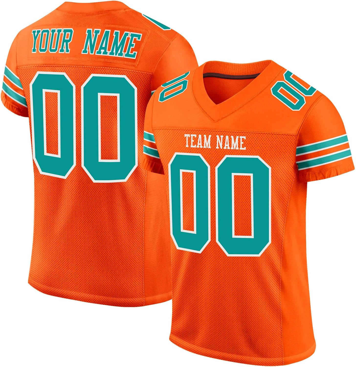 Custom Stitched Football Jerseys for Men/Women/Youth,Personalized Sports Uniform with Team Name and Number : Sports & Outdoors