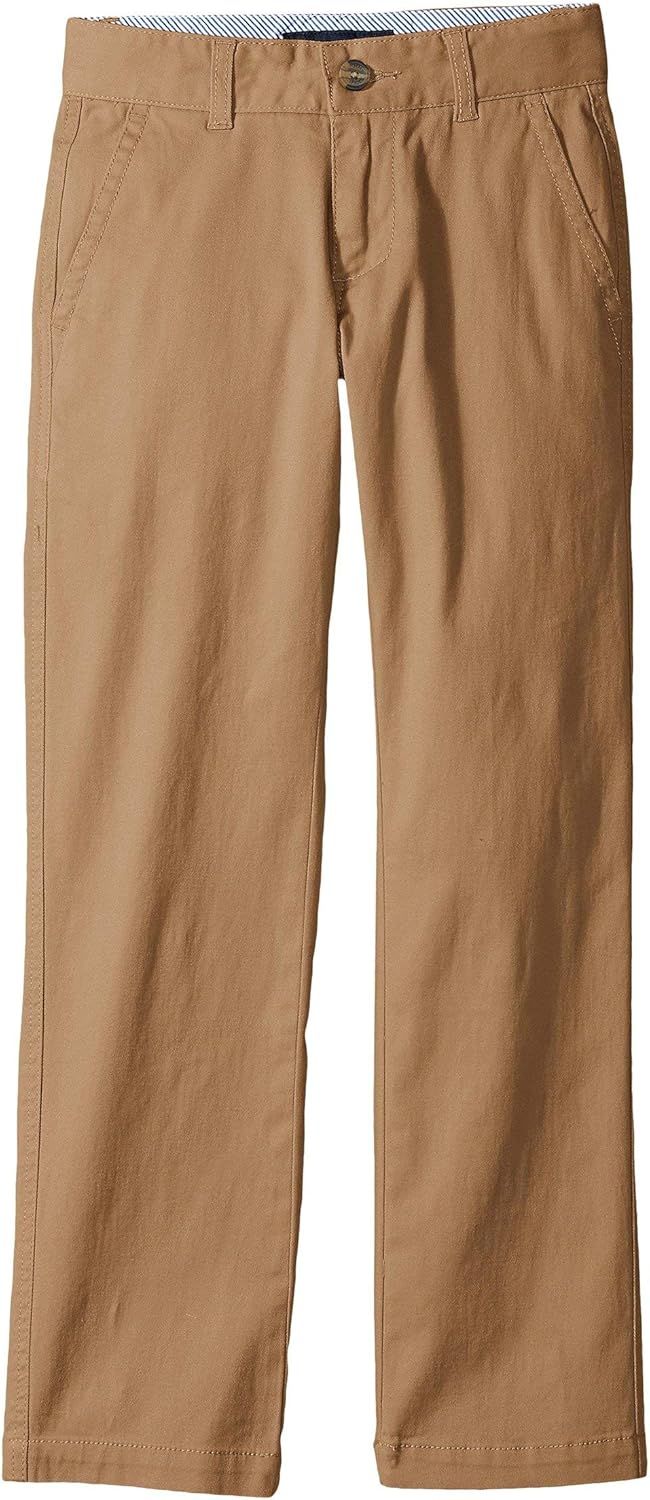 Tommy Hilfiger Kids Boy's Academy Pants (Big Kids) Golden Khaki 16 Big Kids