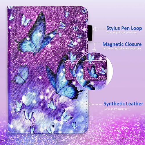 Miniatura 7 de Dteck Funda para Galaxy Tab A7 (10.4") - Bonita funda magnética con Despertador automático de reposoángulo de visión ajustable Funda protectora de