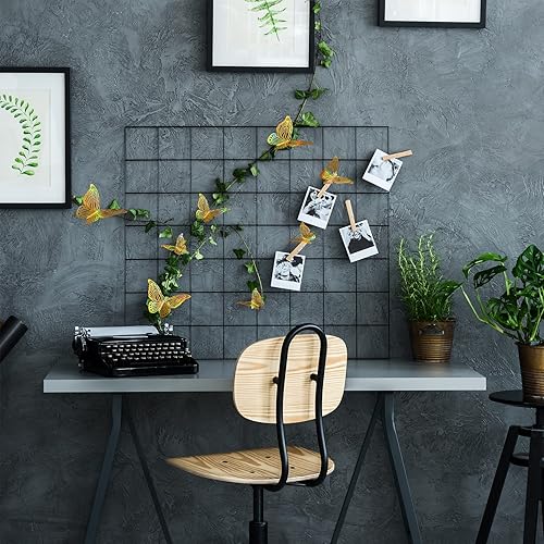 Miniatura 9 de 24 calcomanías de mariposa 3D para decoración de pared, mariposas extraíbles, para niñas, niños, dormitorio y habitación, mural de alas dobles