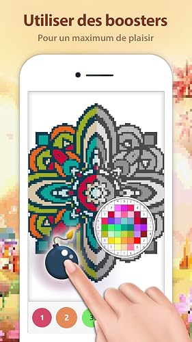 Mandala Coloriage Adultes - Peinture par Numero – vue 5