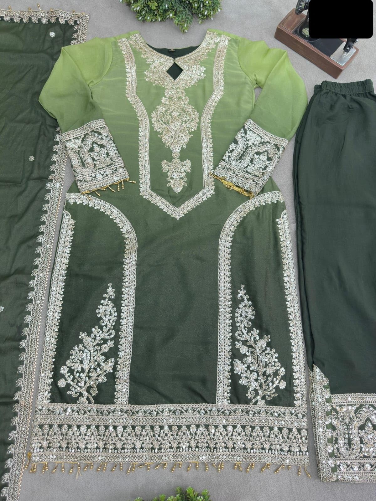 Damski strój imprezowy z żorżety gwiazdy, tkanina emboridery scena robocza 14023