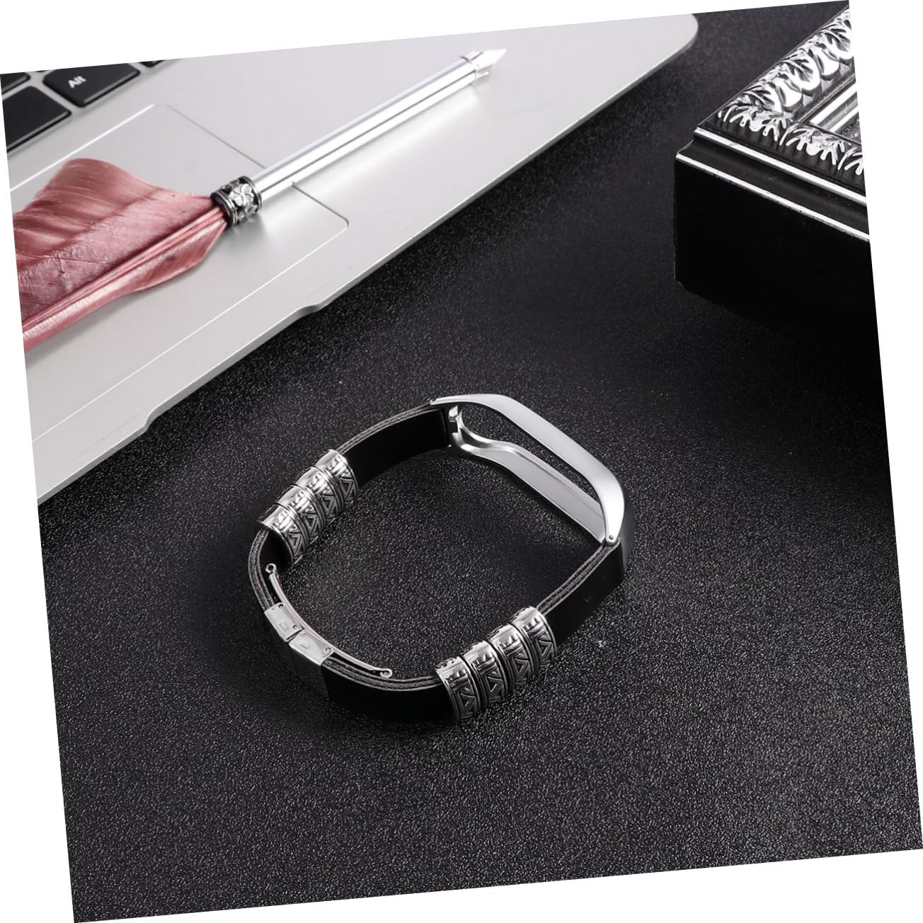 Hemobllo 3 Pièces Bracelet De Fitness Bracelet De Montre De Montre De Remplacement Sangle De Bande À Dégagement De Bande Tactile De e À