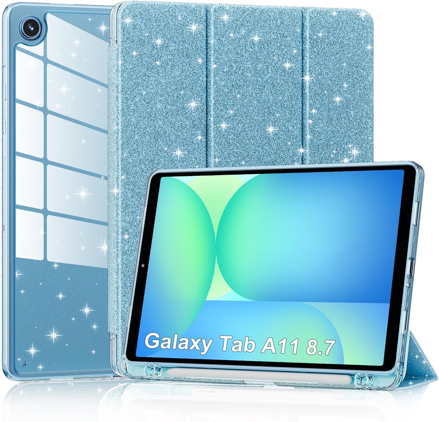 Case for Samsung Galaxy Tab A11/A9 8.7 Inch 2025/2023, Blue