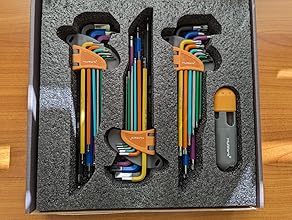 28-Piece Magnetic Ball End Allen Wrench Set with T-Handle – Mulwark