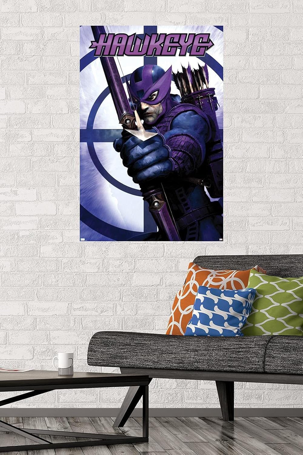 Trends International Marvel Comics Hawkeye - Dark Reign: Hawkeye #1 Wall Poster, 34L x 22.4W, Premium Unframed Version