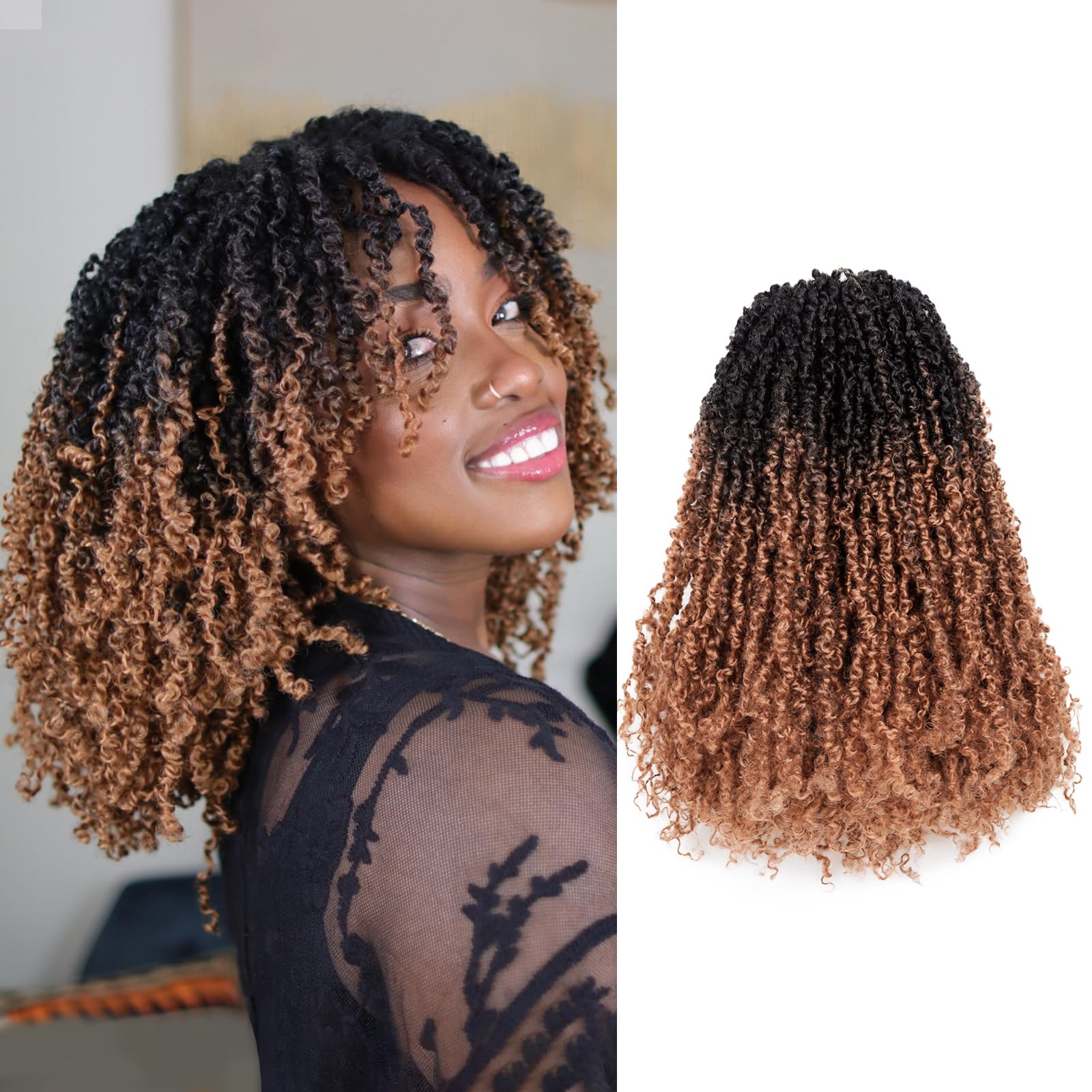 Amazon.com : Toyotress Yanky Twist Crochet Hair - 12 Inch 8 Packs
