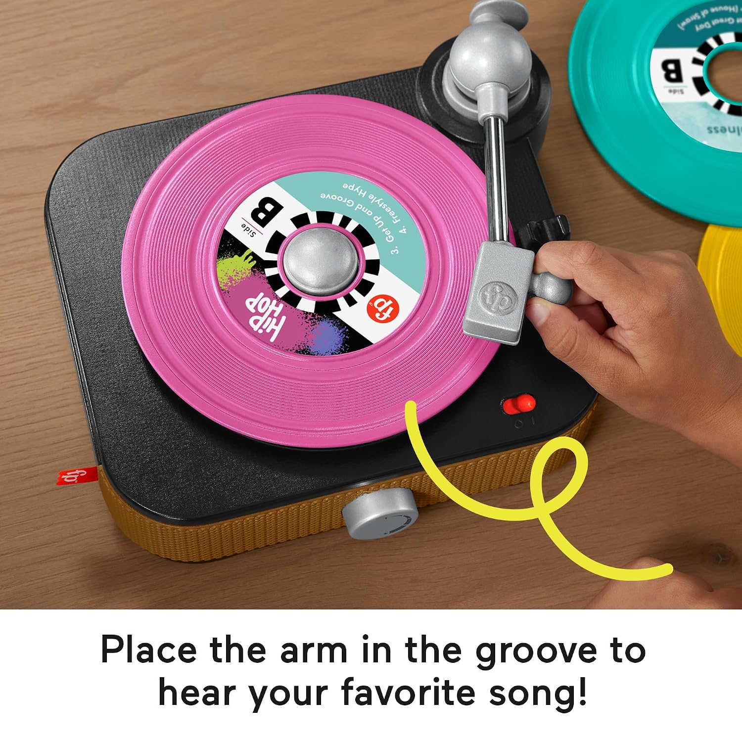 Fisher-Price Rockin' Record Player Musical Toy - Image 4