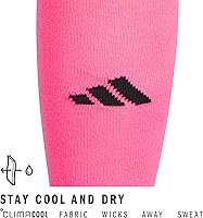 Vista 46 de adidas Rivalry Soccer 2.0 OTC, Workout Compression Socks-Over The Calf Negro/Blanco