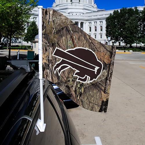 Miniatura 25 de Rico Industries NFL - Bandera de doble cara para automóvil, accesorio para auto B07NHSRDX2