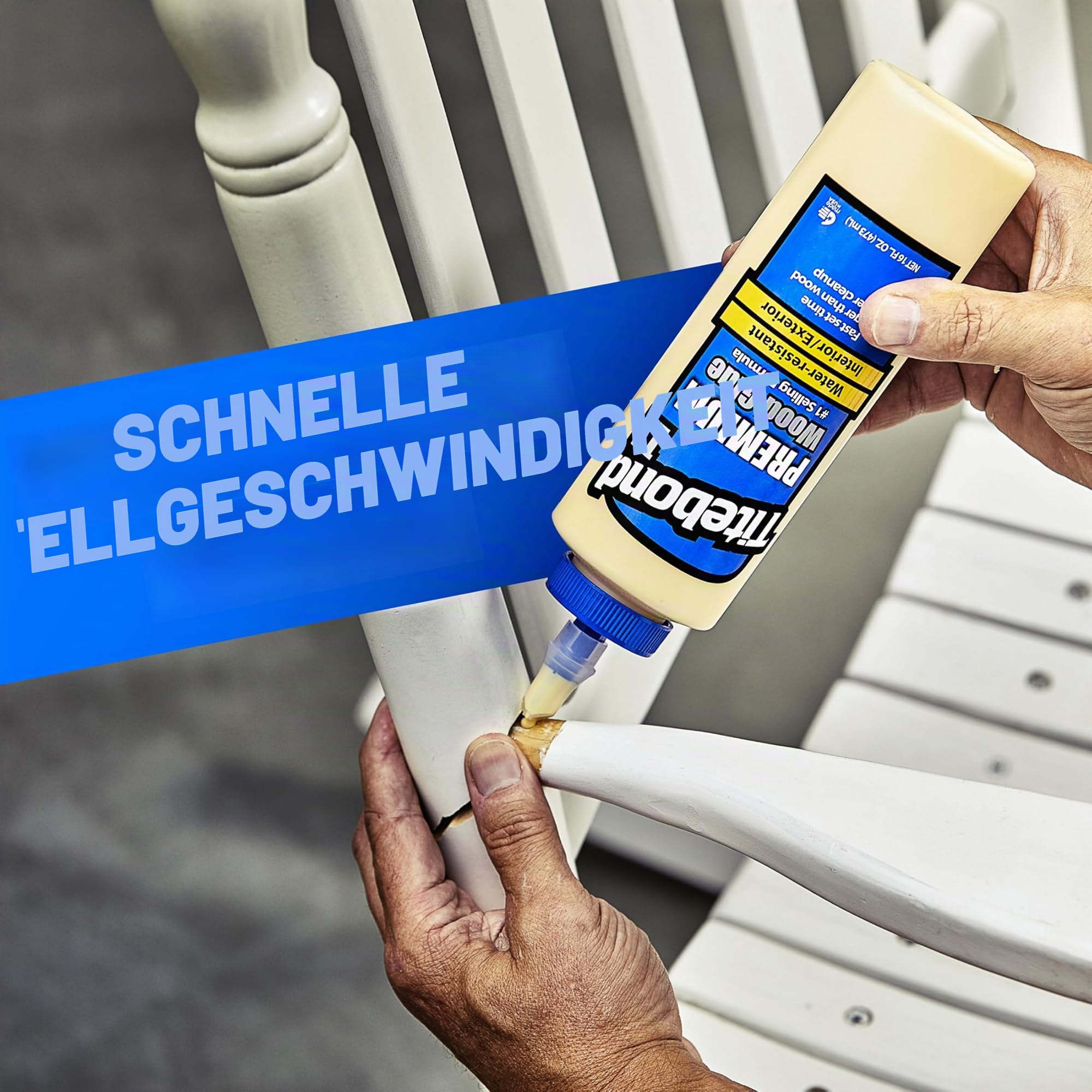 Titebond 5006 II Premium Holzleim, wasserfester Holzkleber für den Profigebrauch, Größe: 3748 g, 1 Stück, 500-6