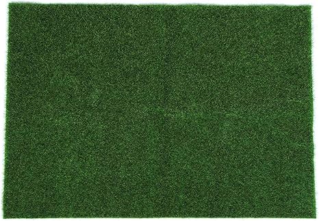 Amazon Co Jp 屋内および屋外の地面の装飾の芝生diy人工シミュレートされた庭の草の芝生の芝ミニチュア景観装飾49x70cm Diy 工具 ガーデン