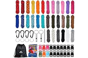 MONOBIN 550 Paracord Crafting Kits for Adventurous Spirits
