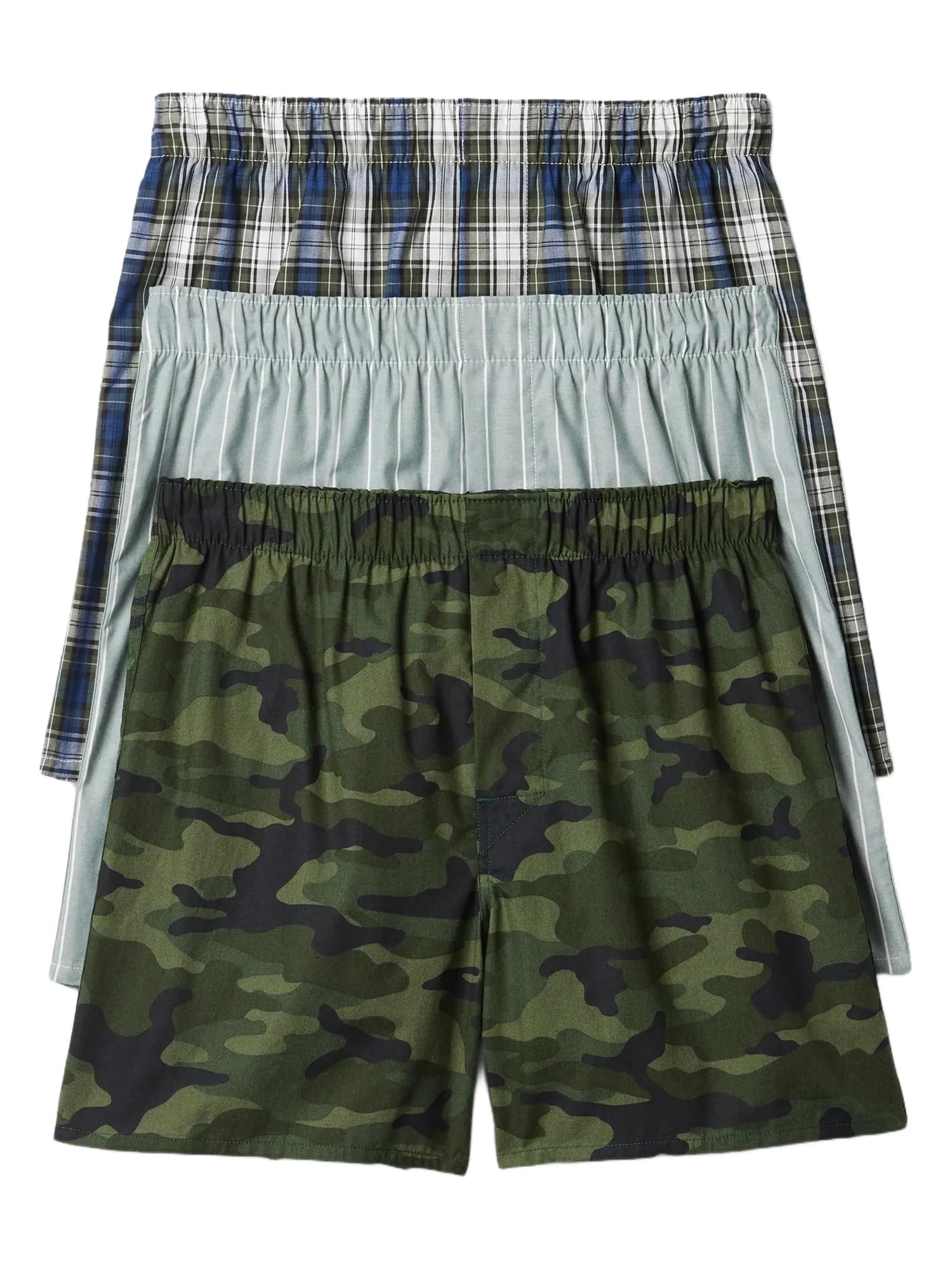 

                                                    GAP Mens 3-pack Boxers Camo Multi Pack S