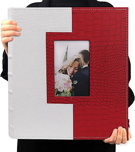 RECUTMS Álbum de fotos de 4 x 6 pulgadas, 600 fotos, gran capacidad, color negro, cubierta de página, álbumes de fotos familiares, bodas, álbum de disponible en Yaxa El Salvador