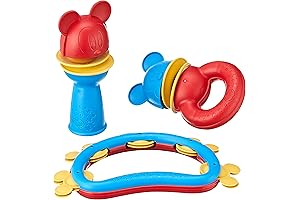 Disney Baby Exclusive - Mickey Mouse Shake & Rattle Set - Green Toys