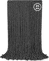 Vista 62 de YAXINRUI 30 piezas cuentas de Mardi Gras, collares de cuentas para fiesta de Mardi Gras, Navidad, San Patricio, regalos de fiesta, accesorios de 10