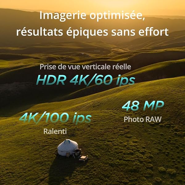DJI Mini 4 Pro Fly More avec DJI RC 2 + Card Care Refresh 1-Year Plan, Mini Drone Pliable avec Caméra 4K, Moins de 0,549 lb/249 g, Temps de Vol de 34 min, 2 Batteries Supplémentaires, C0 - 3