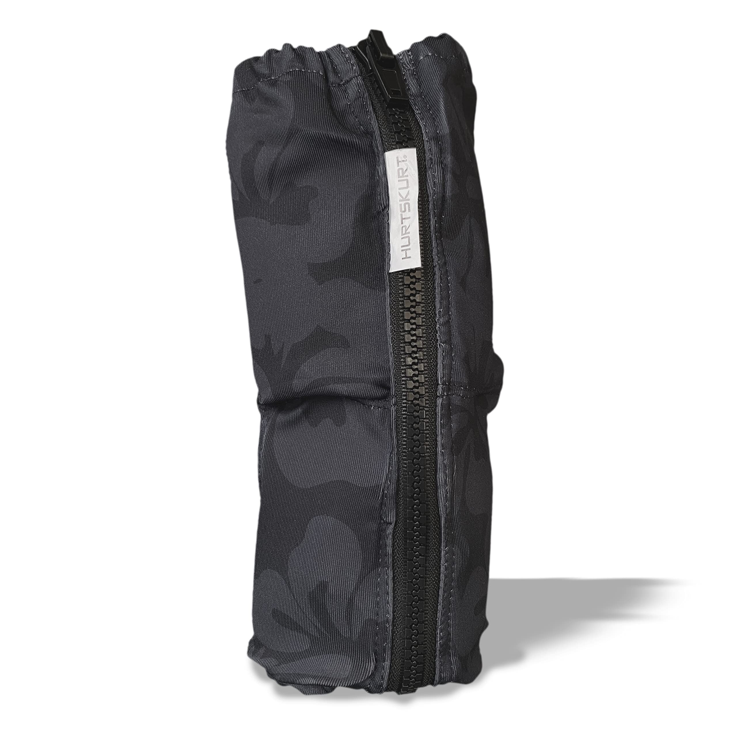 HurtSkurt - ZipSkurt4 | Therapy Compression Gel Sleeve | Stretch-to-Fit, Harness-Free | Adjustable Zipper Lock for Hand, Wrist, Forearm, Foot, Ankle, Calf | Fashionable Pain Relief