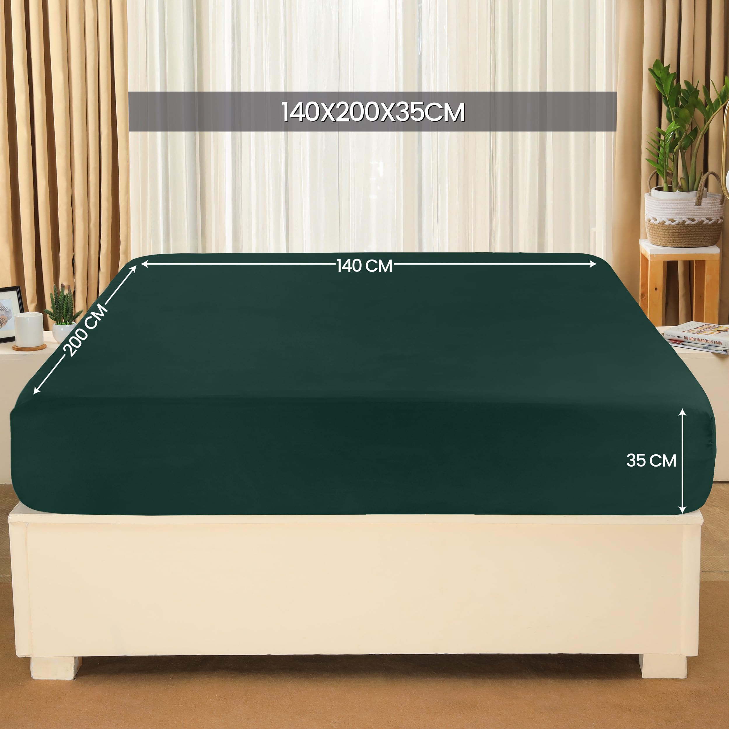 Utopia Bedding Set Di 6 Lenzuoli Con Angoli 160x200cm – Grigio – Microfibra Spazzolata Con Tasca Profonda 35cm