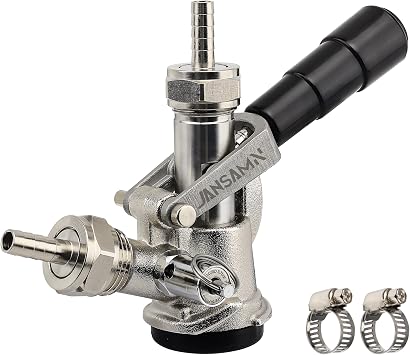 Keg Coupler, Sankey D System keg Tap with 304 Stainless Steel Probe