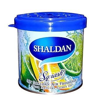 My Shaldan Squash Car Air Freshener (80 g), Blue