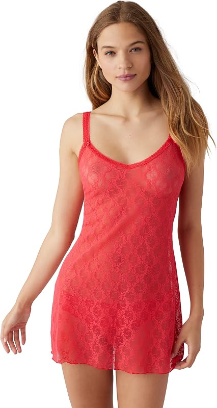 b.tempt'd por Wacoal Women's Lace Kiss Sheer Chemise Lingerie, 914282