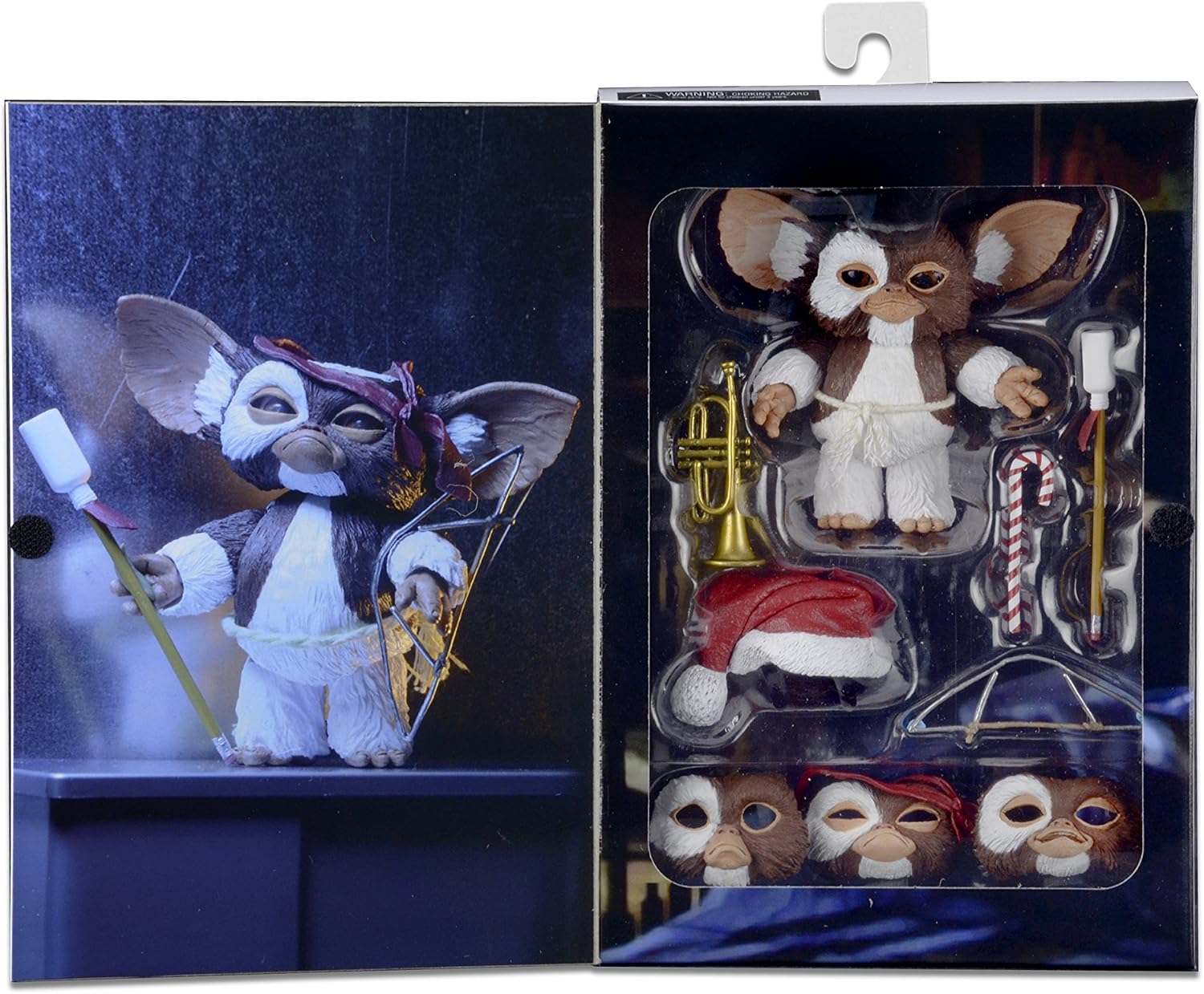 NECA Gremlins Ultimate Gizmo Scale Action Figure, 7", Multicolor
